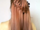 Как плести французский водопад: видео урок плетения кос