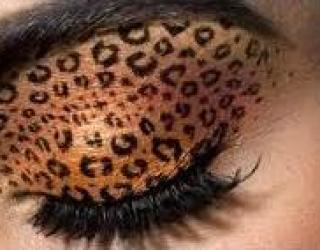Урок макияжа под леопардовое платье