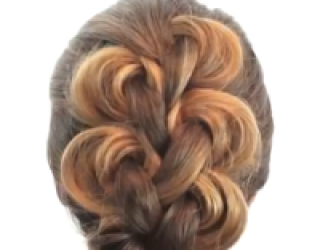 Плетение кос узлами из волос самостоятельно