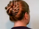Прически на длинные волосы: пучок из жгутов - видео урок