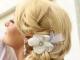 Свадебная прическа на длинные волосы с голливудской волной