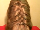 Прическа на выпускной вечер Каскад- видео урок плетения кос